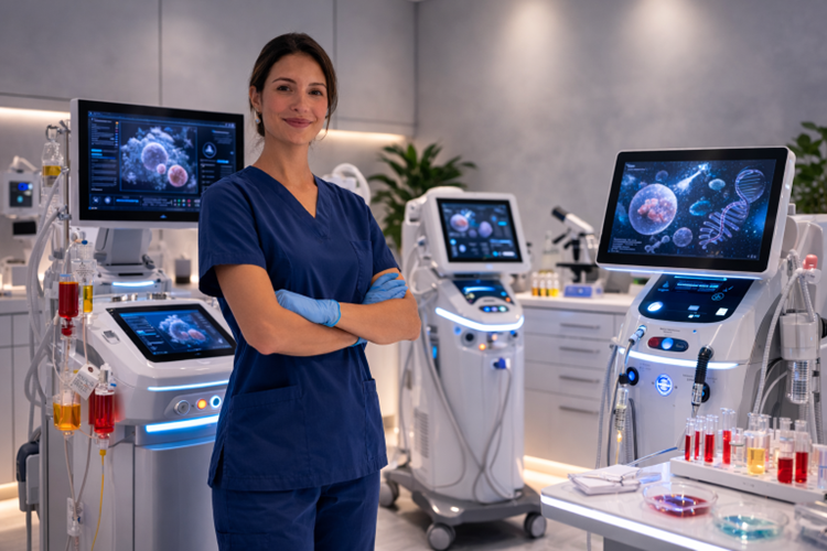 Advanced stem cell therapy laboratory and treatment